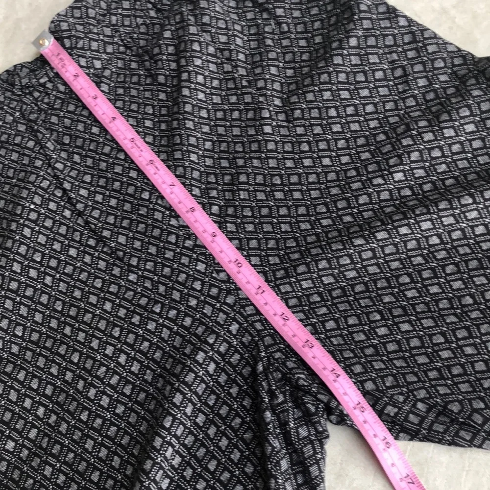 H&M Women's Soft Pull On Pants With Belt & 2 Side Pockets Elastic Waist Size 4
